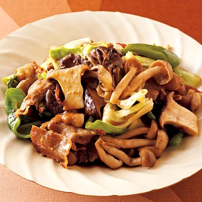きのこ回鍋肉